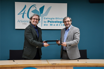 El Colegio Oficial de la Psicología de Madrid firma un Convenio de Colaboración con la AEEB