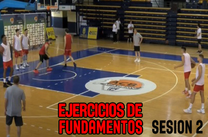 Ejercicios de Fundamentos por Javier Imbroda y Hubie Brown (II)