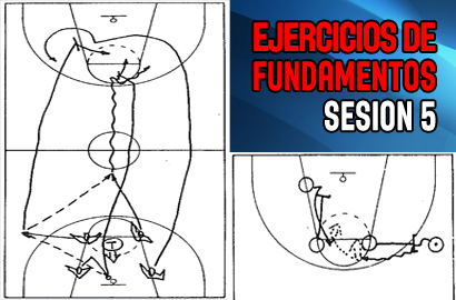 Ejercicios de Fundamentos por Javier Imbroda y Hubie Brown (y V)