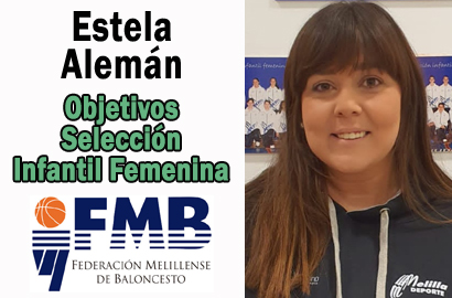 Objetivos de la selección Infantil Femenina por ESTELA ALEMÁN (FMB)