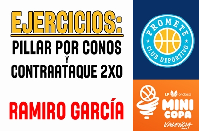 Ejercicios: Pillar por Conos y Contraataque 2×0 por RAMIRO GARCÍA