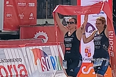Victoria en el Campeonato de España de Duatlon Paratriatlon