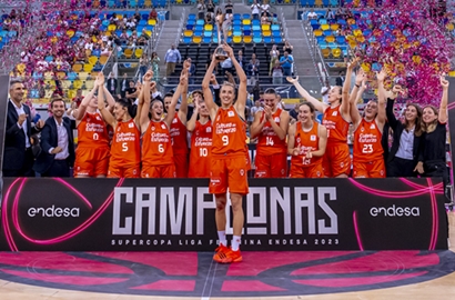 Valencia Basket, supercampeonas de España por segunda vez