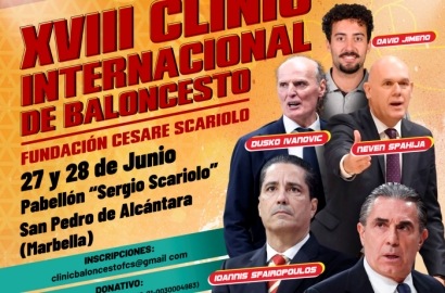 XVIII Clínic Internacional de Baloncesto Fundación Cesare Scariolo